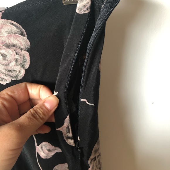 Vintage floral long maxi skirt - Picture 3 of 5